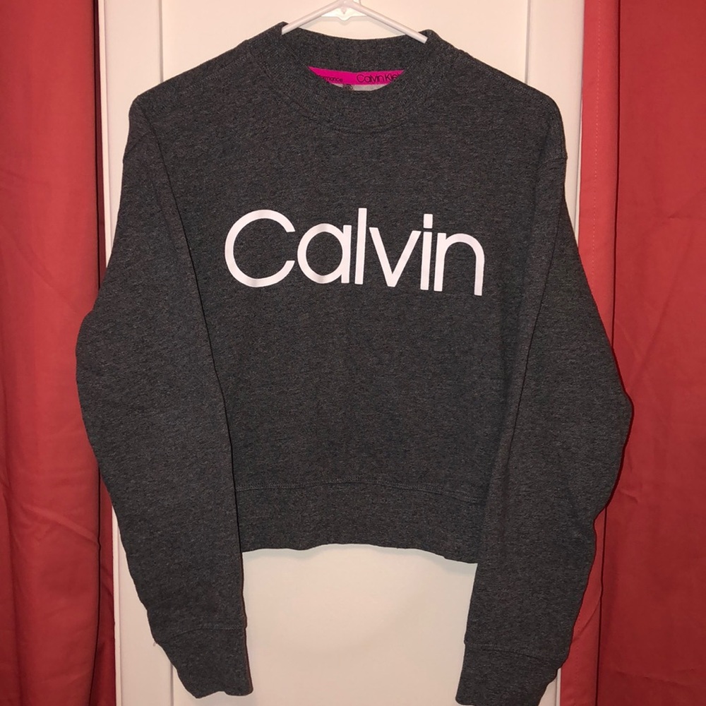 Cropped Calvin Klein Crewneck